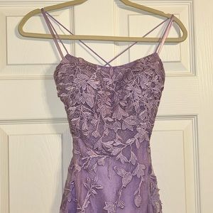 Prom Dress with lace detail